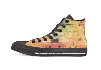

jerusalem wailing wall Novelty Design Casual Canvas Shoes Custom shoes Drop Shipping