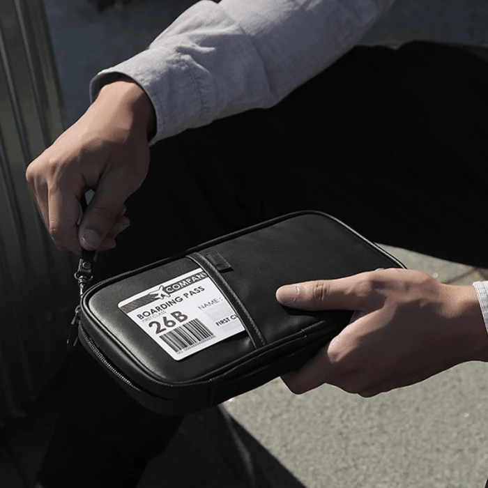 Держатель паспорта для путешествий с защитой RFID водонепроницаемый портативный держатель для карт мобильного телефона LT88