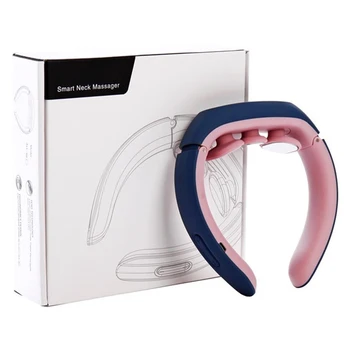 

ZOECHIC Electric Smart Pulse Neck Massager Back Shoulder Cervical Massage Magnetic Therapy Pain Relief Machine Health Care Tools