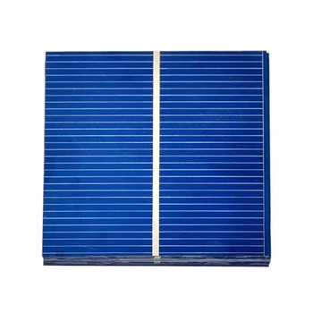 

50sheet/set 52x52mm Polycrystalline Silicon Solar Panel Solar Cell Cutting Sheet X4YE