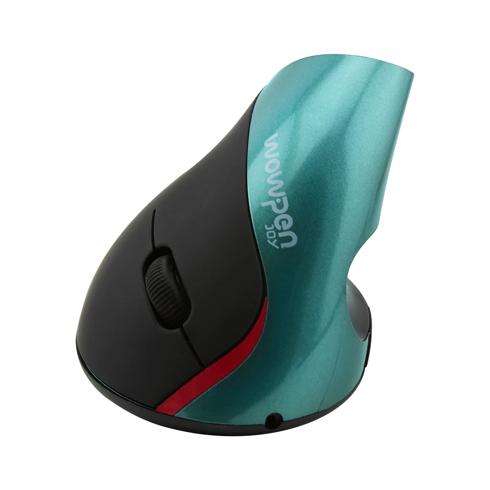 2 4 ГГц Беспроводной Мышь Перезаряжаемые оптическая Вертикальная эргономичный