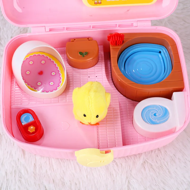 

Develop Home Camisole House Electronic Pet Home Chickens Ling Plastic Men's Have Gift Rabbit Meng Chicken Home