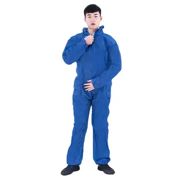 

Unisex Disposable Non Woven Isolation Laboratory Hospital Protection Coverall