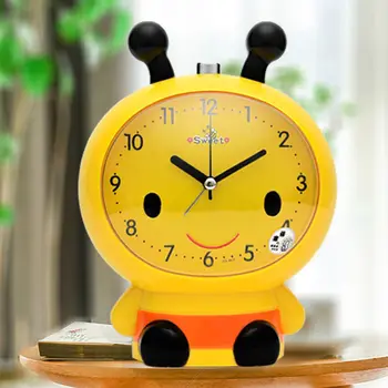 

Children's Alarm Clock Student Cartoon Talking Mute Bedside Luminous Cute Creative Personality Lazy Alarm Cute Alarm Clock