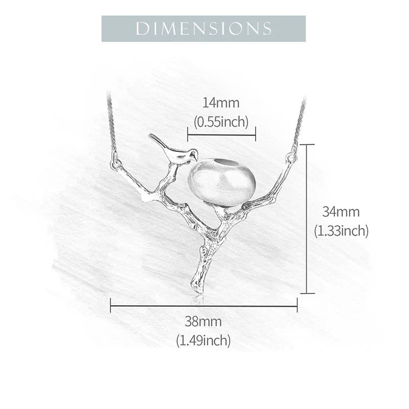Новый Прибытие! Оригинальный дизайн счастливым питьевой птица ожерелье 925