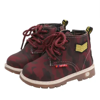 

children martin kids boots for girls boys baby rubber bottom kids boots army military girls boys fashion boots