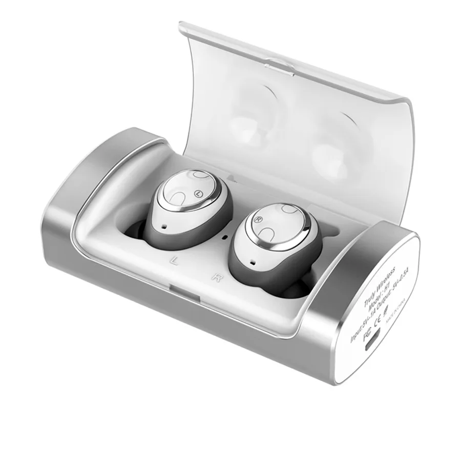 Бизнес heaphone Tws Bluetooth наушники Mdn Беспроводные наушники с сенсорным управлением объемный звук и чехол для зарядки для всех смартфонов
