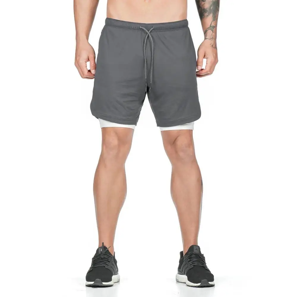

2020 summer new quick-drying sports shorts moisture wicking men's beach pants breathable five-point pants men