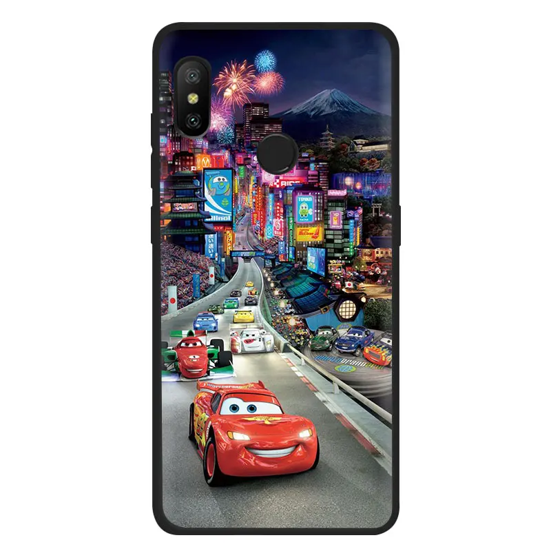 Мягкий ТПУ чехол для телефона EWAU Cars с мультяшным фильмом для Xiaomi 6 8 9 SE A1 A2 Lite 9T CC9e A3 Pro MAX 3 F1 - Цвет: B4