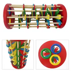 Деревянные игрушки ватин лестница ручная, ударная мяч Математика для раннего развития детей красочные игрушки для детей