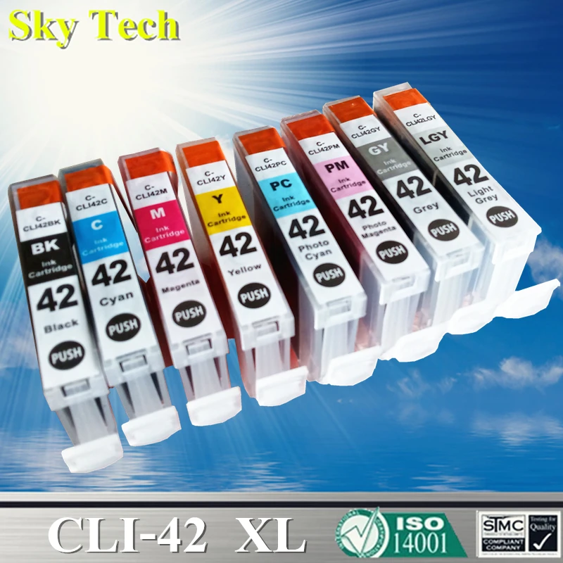 

Quality Compatible Ink Cartridges For CLI-42 CLI42 , For Canon Pixma Pro-100 / Pro-100S