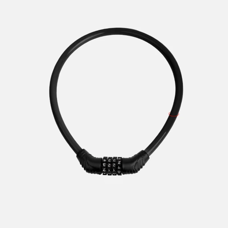 60mm black Велосипедный Замок 5 цифр код Комбинации Велосипедные замки безопасности замок 1200 мм x 12 мм Сталь кабель спиральный велосипед велосипедный замок - Цвет: 60mm black