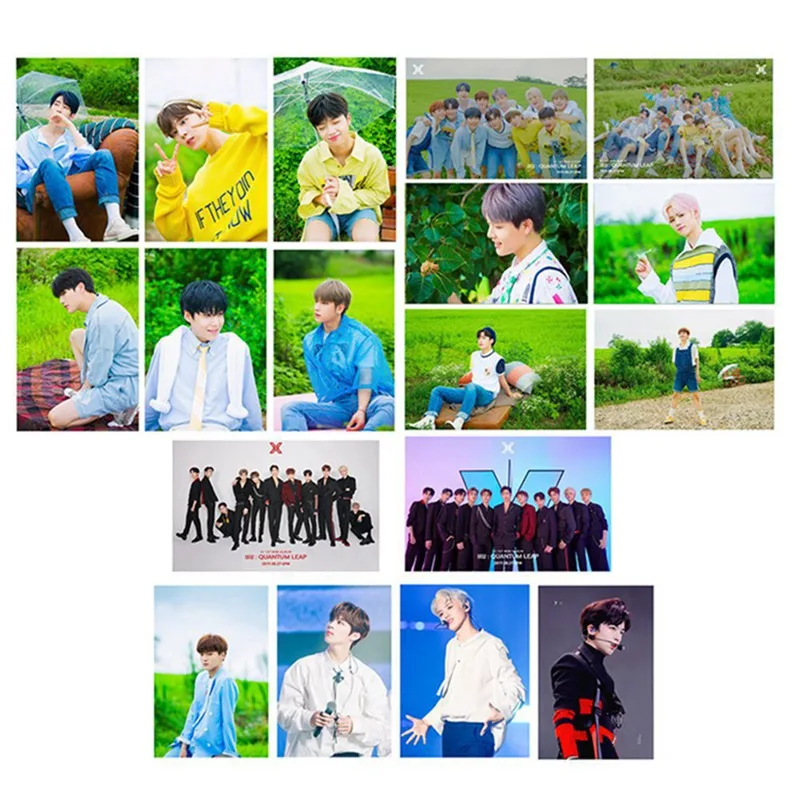 Новые 18 шт./компл. KPOP Produce101 X1 ЛОМО карта фото карты Почтовые открытки фотографии канцелярские украшения принадлежности вентилятора подарки