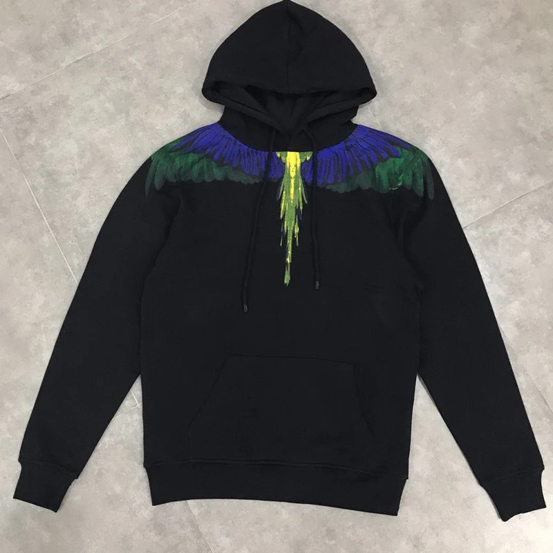 19SS VIVAMB MB BURLON хлопковая толстовка с капюшоном и длинными рукавами, размер XXS-L