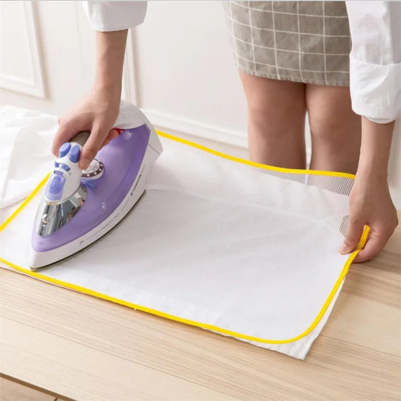 Description Picture 2 of itemProtective Insulation Ironing Board Cover Random Colors Against Pressing Pad Ironing Cloth Guard Protective Press Mesh Home Tool