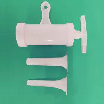 

Manual Sausage Stuffer Filling Making Machine Sausage Maker Filler LPT8905 Funnel Handmade Salami and Tools Cooking F9C3