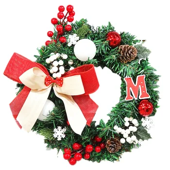 

Home Decoration Weddings Flowers Christmas Decorations Doors 30Cm Garlands Red Walls Showcases