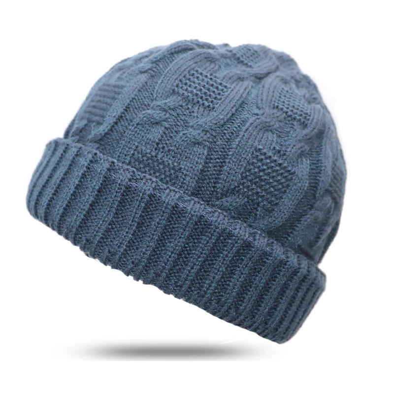 Модные осенне-зимние шапки для женщин Skullies Beanies, Женская Повседневная вязаная шапка, милая шапка для девочек, женская шапочка, теплая шапка - Цвет: style 12