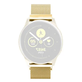 

20mm Band For Samsung Galaxy Watch Active Band/For TicWatch C2 Band, New Milanese Stainless Steel Replacement Bracelet Strap