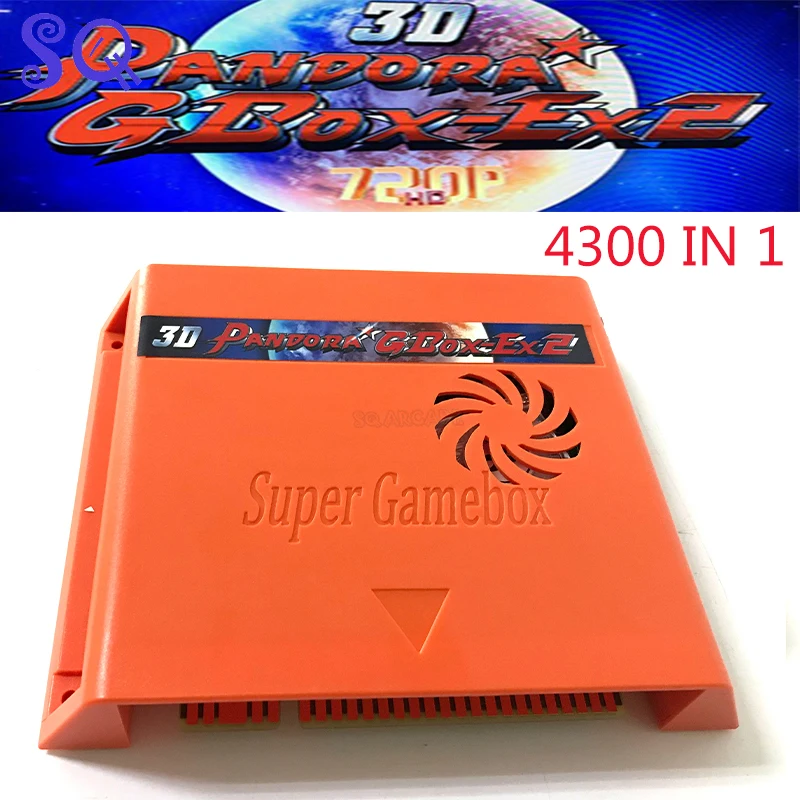 4300 in 1 Jamma Board New Models Arcade Pandora Super Gamebox Support 4 Players Fighting Shooting Puzzle Games VGA HDMI Output pandora saga box 3333 in 1 arcade game board jamma versoin multigame support 3 4 players hd video hdmi vga output coin operated