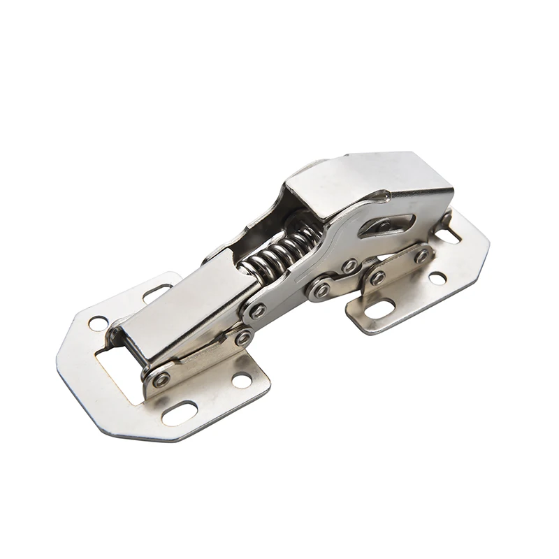 4PCS NAIERDI 3 Inch Cabinet Hydraulic Hinge 90 Degree No-Drilling Hole Cupboard Door Soft Close Hinges 4 Inch Furniture Hinge