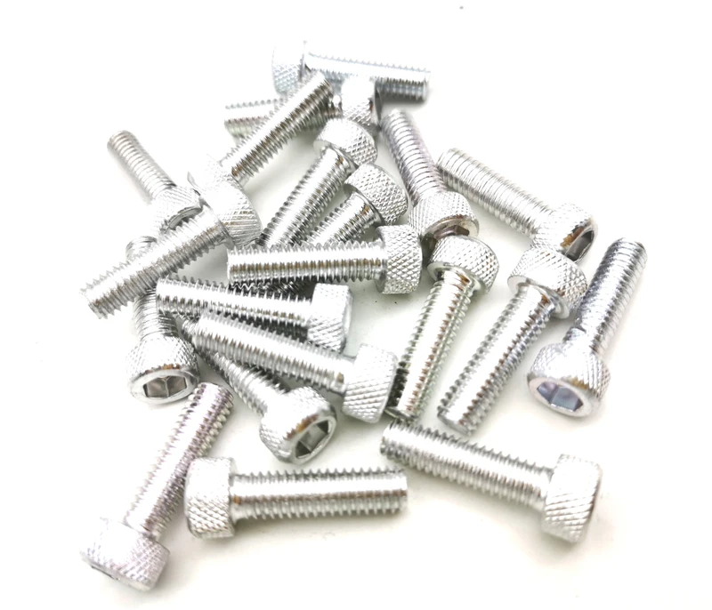 10 шт. универсальные разноцветные крепежные гайки для мотокросса 6 мм|Гайки и