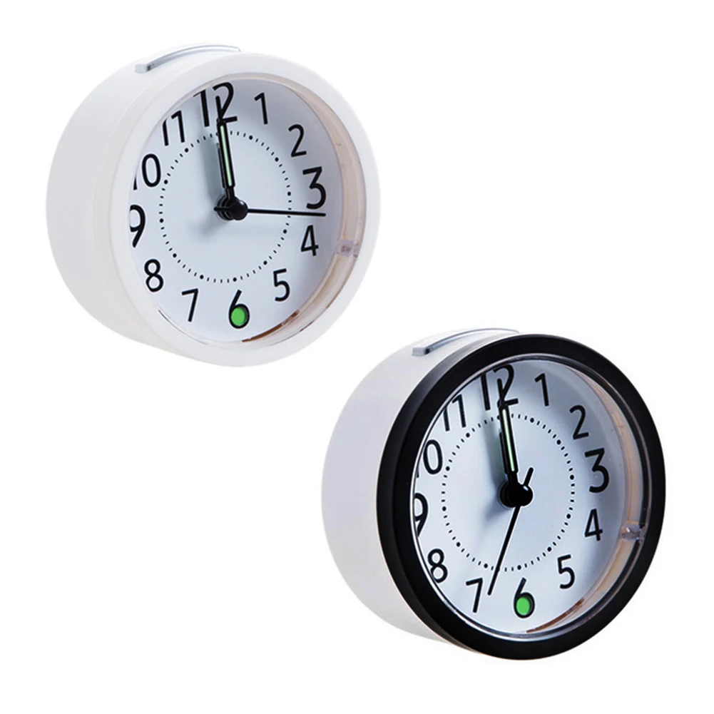 Alarm Clock Nightlight Design Non Ticking Bedside Wake Up Luminous Office Simple Analog Battery Operated Durable Silent Snooze