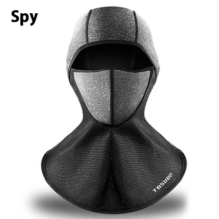 Spy TOSUOD Зимняя Маска для лица, маска для лица, шарф, велосипедная шапка, шлем, подкладка, теплый и морозостойкий головной убор, велосипедное снаряжение - Цвет: Spy