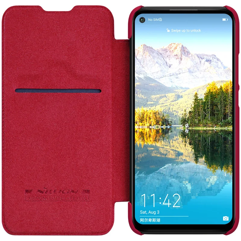 Nillkin Qin Книга Флип кожаный чехол для huawei Nova 5 Pro 5i| |
