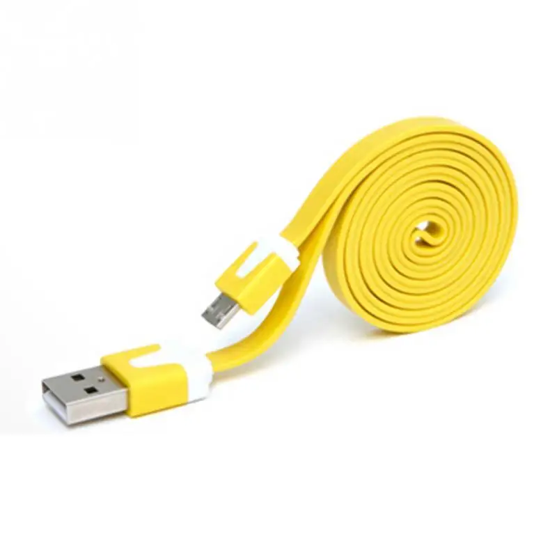 Цвет: желтый 3 м/10 футов Micro USB кабель для синхронизации данных зарядное устройство для мобильного телефона Android - Цвет: Цвет: желтый