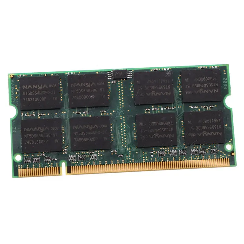 1 Гб оперативной памяти PC2100 DDR CL2.5 DIMM 266 МГц 200-pin ноутбук