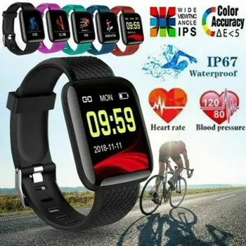 

D13 Smart Watch Men Women For Android Apple Phone Waterproof 116Plus Heart Rate Tracker Blood Pressure Oxygen Sport Smartwatch