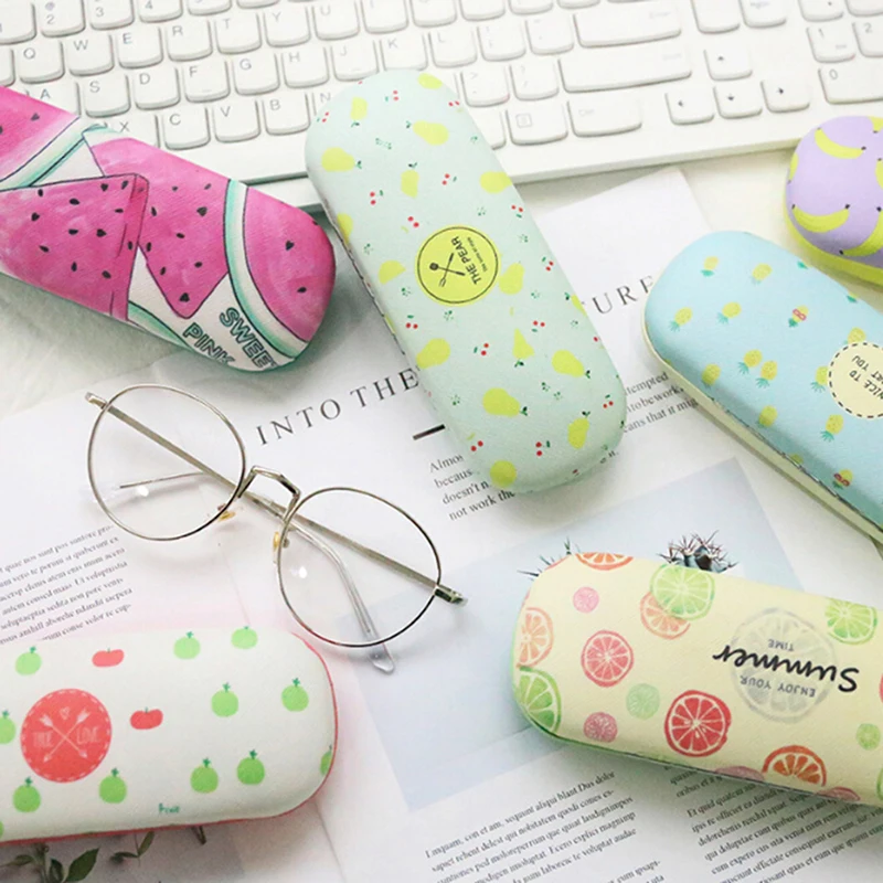 

Cute Fruite Hard Glasses Case For Glasses New Fashion Sunglasses Pouch For Women And Men Portable Reading Glasses Box