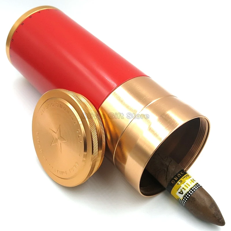COHIBA гаджет, металлический, для путешествий, сигарета, трубка, банка, держатель для сигар, хьюмидор, портативный, для хранения сигарет, табака, трубка, инструмент для курения