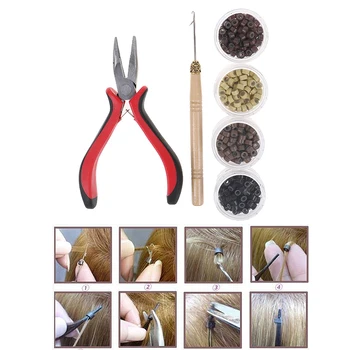 

Adjustable Clip Buckle Dreadlock Cuff Decorative Braid Hair Extension Ring