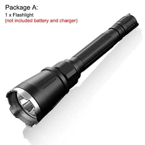 no battery JETBeam BC40Pro портативный охотничий фонарь 18650 CREE XHP50 светодиодный 2930LM Тактический уличный фонарь для охоты - Испускаемый цвет: no battery