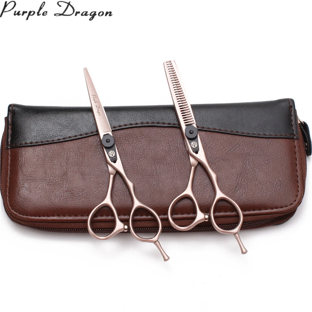 Для парикмахеров Z9015 5,5" 440C Розовое золото ножницы филировочные ножницы для волос парикмахерские ножницы