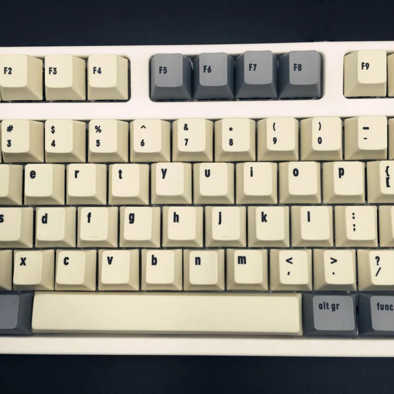Ретро Keycap большой полный набор сублимационных колпачков для ключей оригинальная высота механическая клавиатура Специальный индивидуальный ключ колпачки