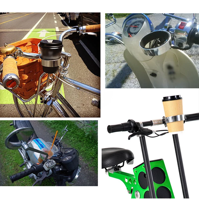 For Handlebar Rack Bicycle Cycling Cup Holder Motorcycle Bicycle Bike