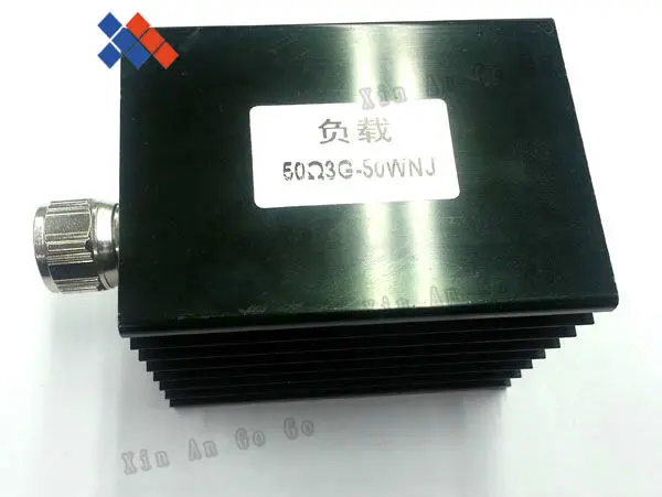 Terminal do Manequim da Carga Masculina de Alta Ohm da Tomada n com Dissipador de Calor Conector Potência Watts 50 Dc-3g 1 50 watts DC-3G n com dissipador de calor