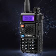 Baofeng UV-5R Walkie Talkie Professional CB Radio Station Baofeng UV5R Transceiver 5W VHF UHF Portable UV 5R Hunting Ham Radio
