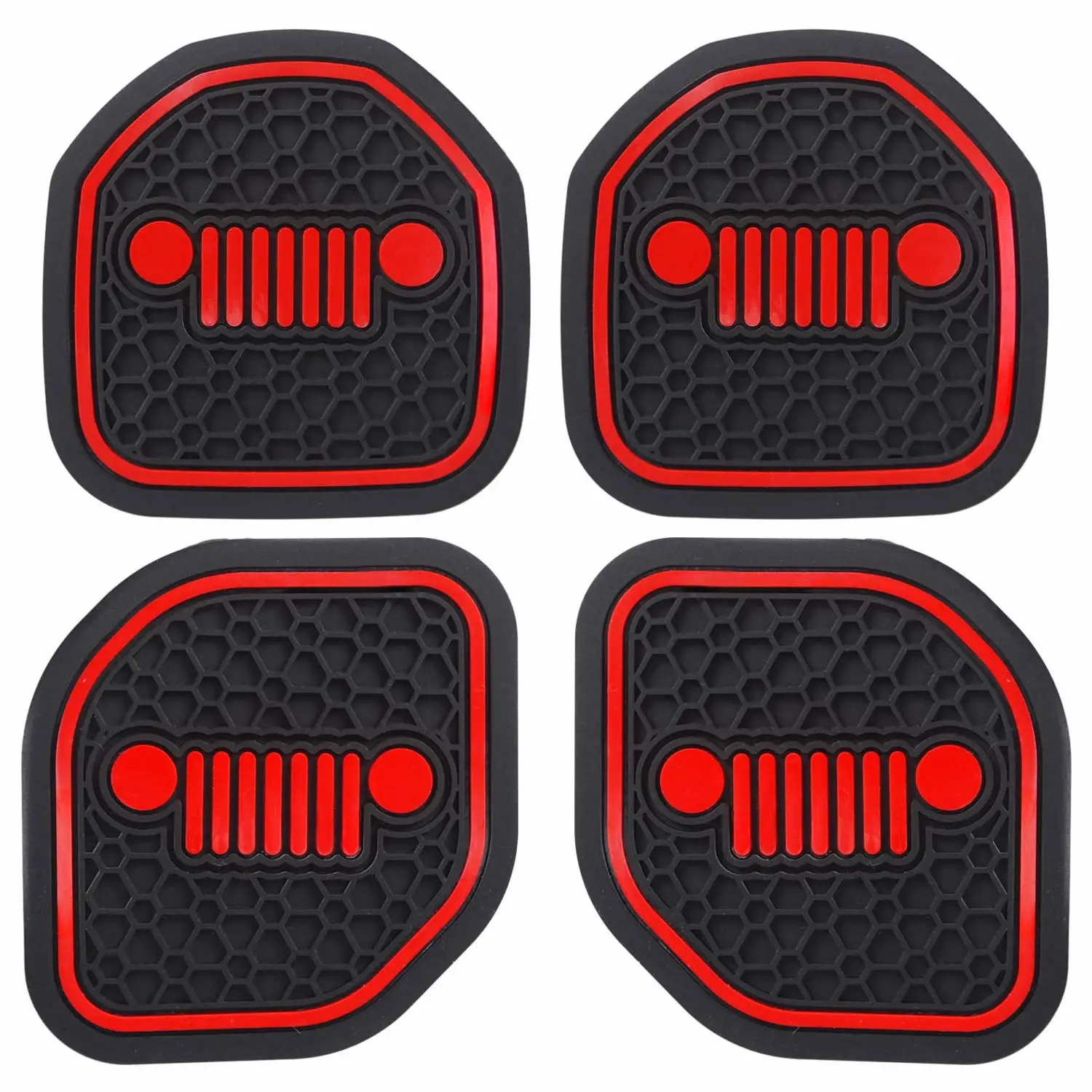 Подставка для чашки подставка 2018 2019 Wrangler JL JLU 2020 Гладиатор JT аксессуары украшения интерьера (4 шт. в