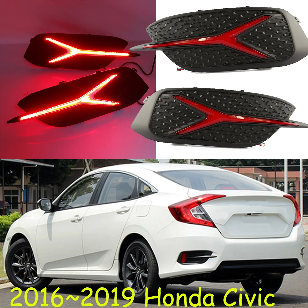 Бампер автомобиля taillamp для Civic задний светильник 2016 2017 2018 2019y автомобильные