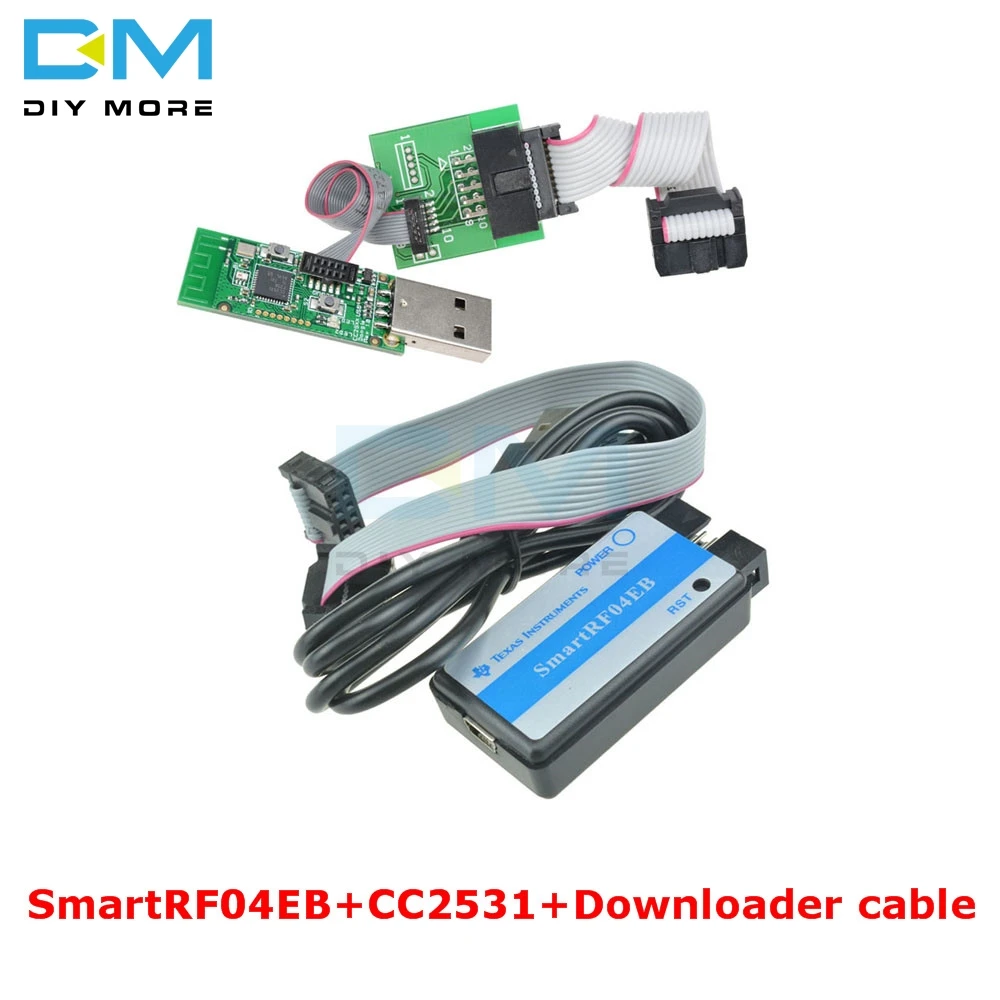 Kit SmartRF04EB CC1110 CC2530 загрузчик CC2531 беспроводной Zigbee Sniffer голая плата с Bluetooth 4,0 Dongle Capture Packet Module - Цвет: Kit