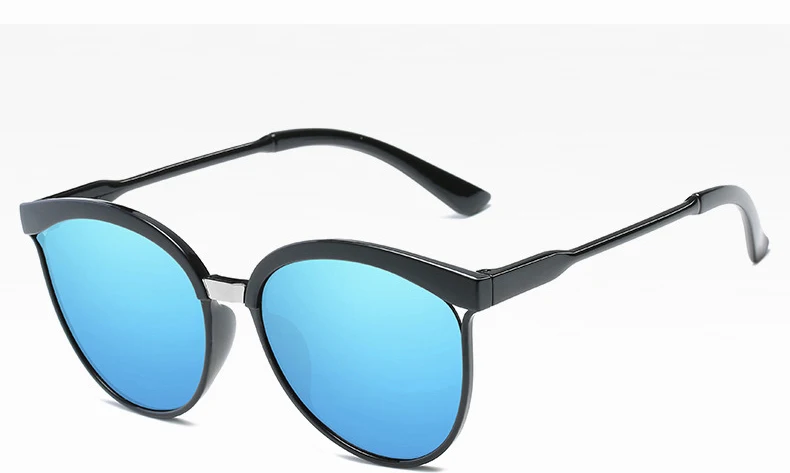 VCKA кошачий глаз брендовые дизайнерские женские солнцезащитные очки Роскошные пластиковые солнцезащитные очки классические ретро уличные очки Oculos De Sol Gafas - Цвет линз: 940-5