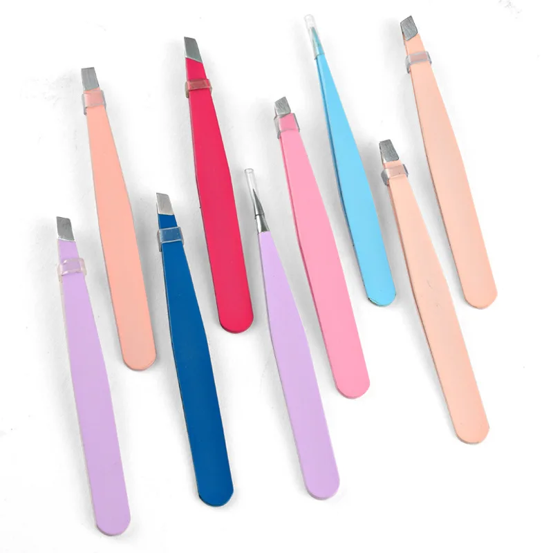 1pcs Eyelash Extension Auxiliary Clamp Clips Plastic Eyelashes Extension Tweezers Practice Beauty Eye Lash Makeup Tools 3