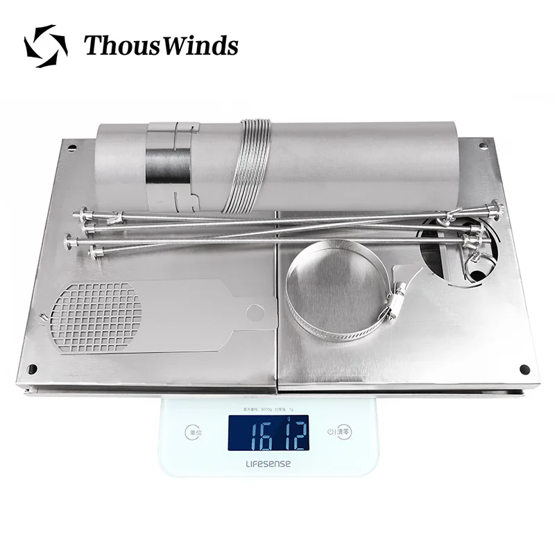 Уличная Ультралегкая деревянная плита Thous Wind из титанового сплава