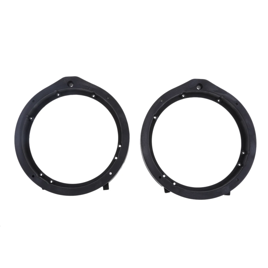 6.5Inch Plastic Car Speaker Spacer Adapter Mount Bracket Ring for Honda Civic, Accord,  Fit,CITY( Pack 2)