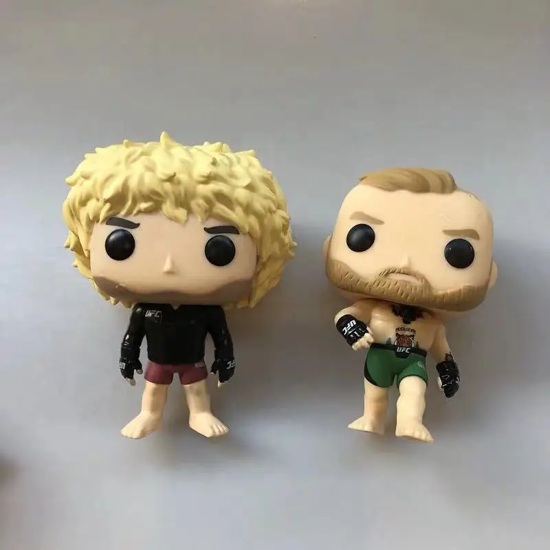 Original Funko pop Secondhand Boxer Fighter Conor McGregor, Khabib, George Vinyl Action Figure Collectible Model Loose Toy