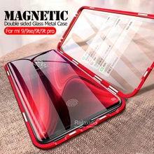 Магнитный металлический корпус адсорбции для xiaomi mi 9 t передний с задней крышкой из закаленного стекла для xiaomi mi 9 9se mi 9 t mi 9 t pro coque